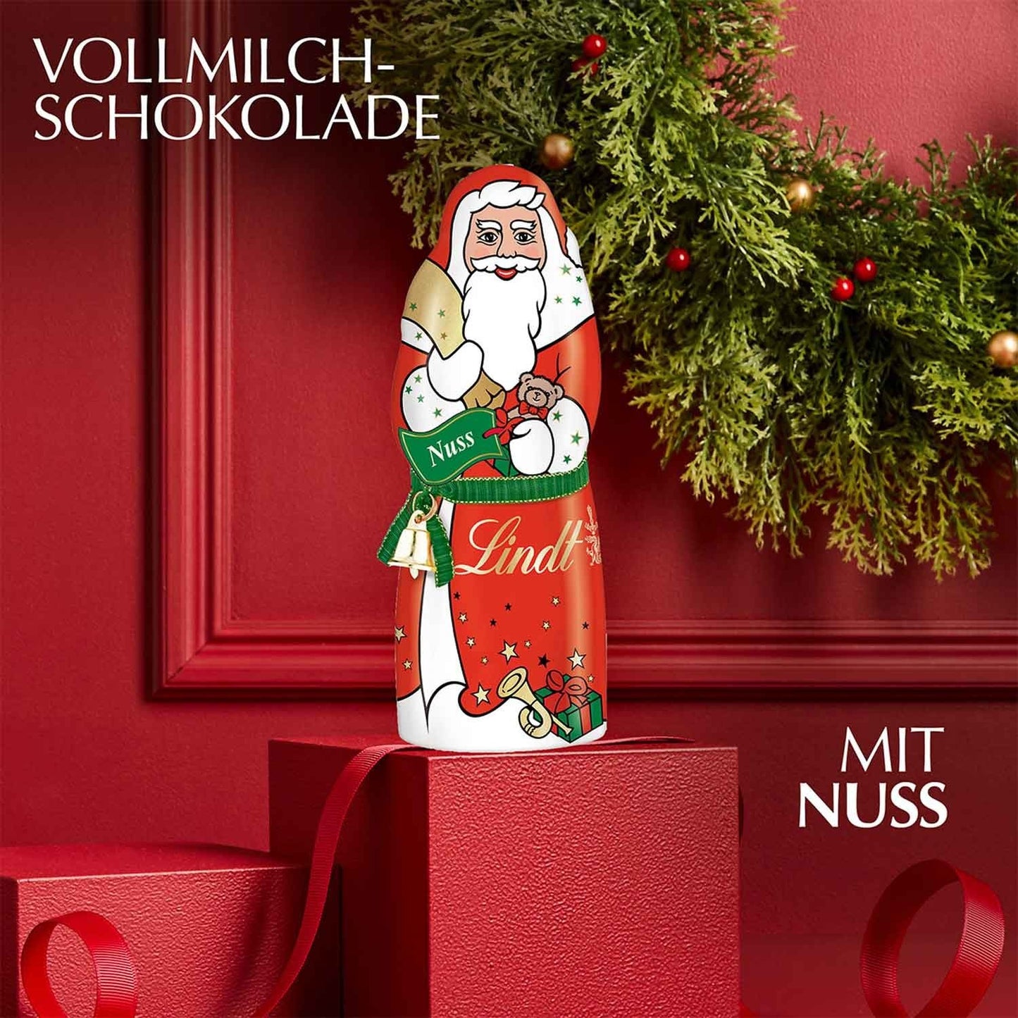 Lindt Weihnachtsmann Nuss 125g