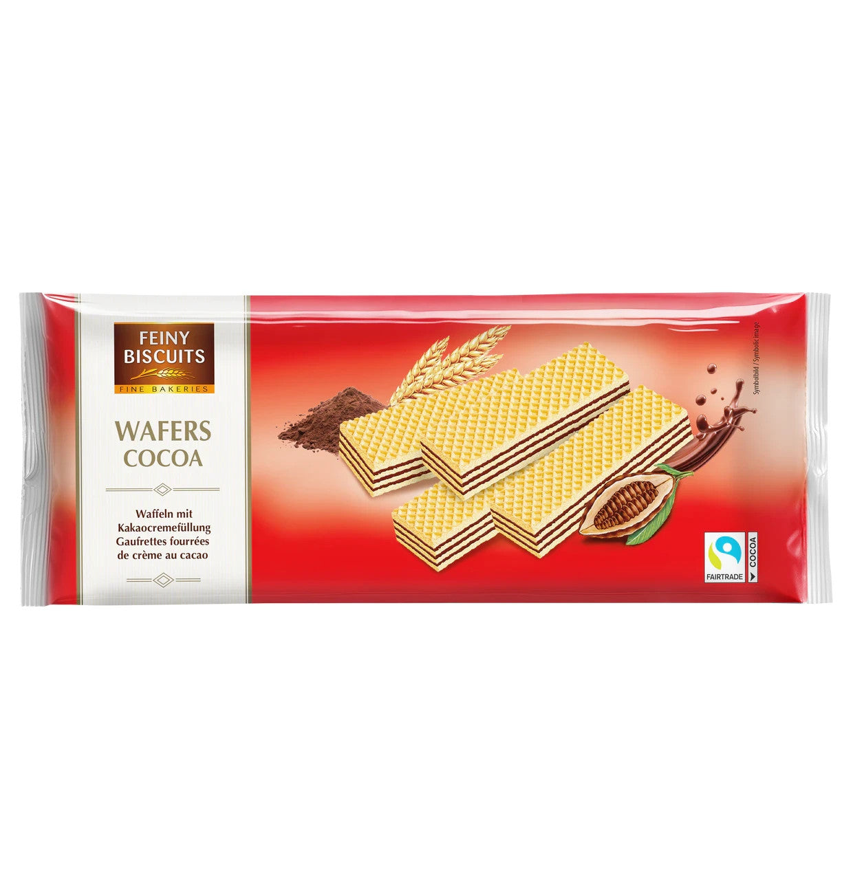 Feiny Biscuits Waffeln Kakaocremefüllung  Kakaowaffeln 250g