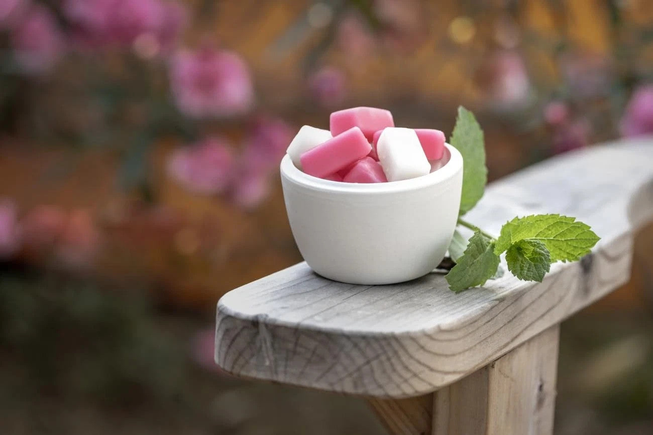 Lühders Pfefferminzbruch Pfefferminz rosa weiß 500 g