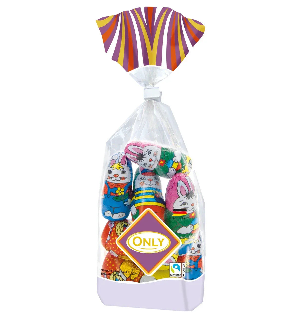 Only Osterhäschen Fettglasur 100g - Schokobote.de