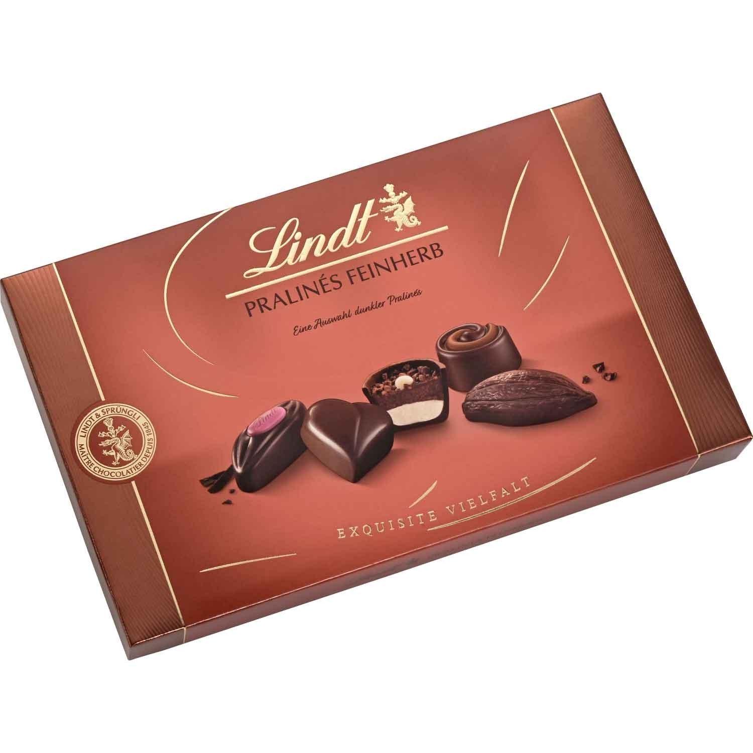 Lindt Pralinés Feinherb 125g - Schokobote.de