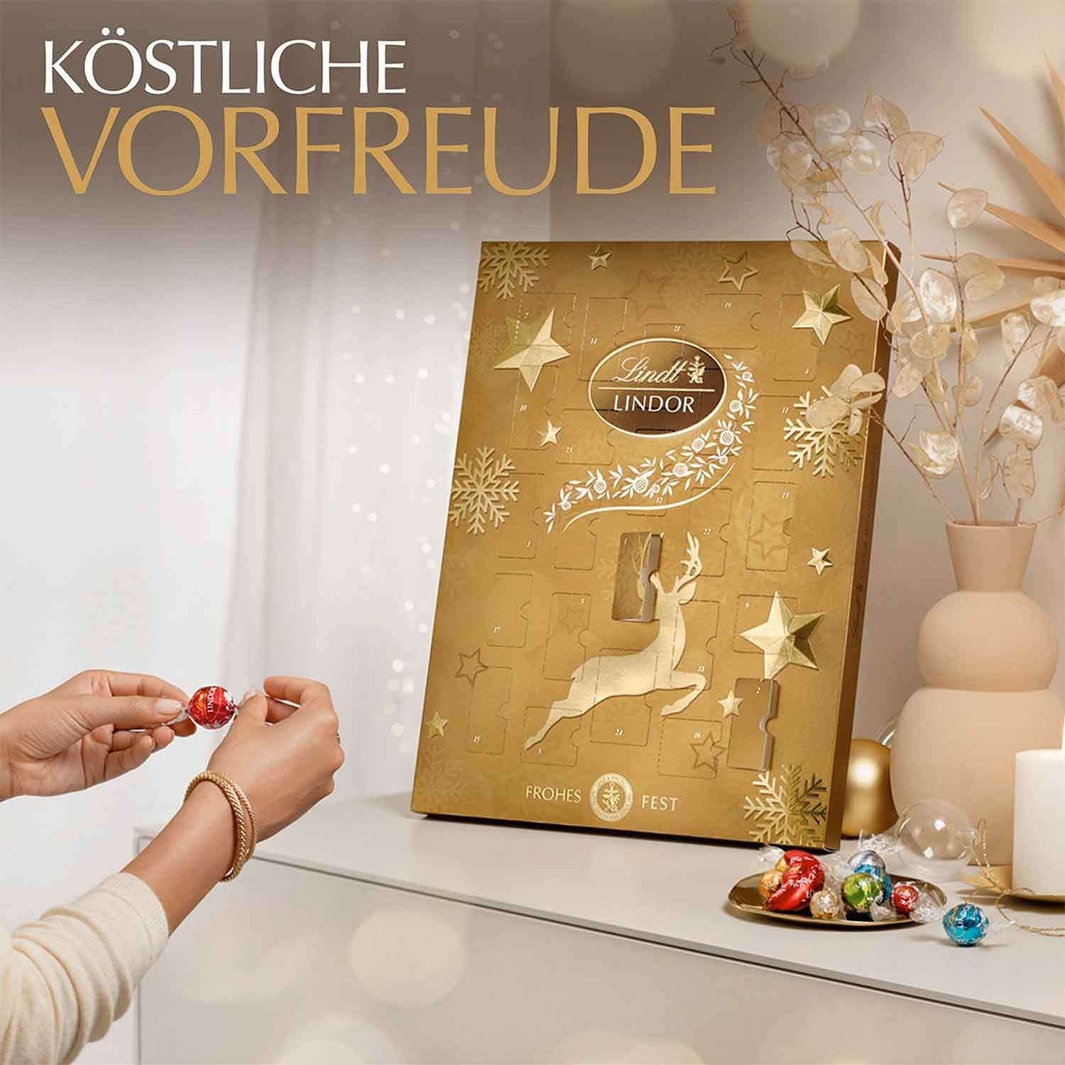 Lindt Lindor Adventskalender 290g