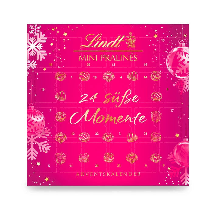 Lindt MINI PRALINÉS Adventskalender, 125g