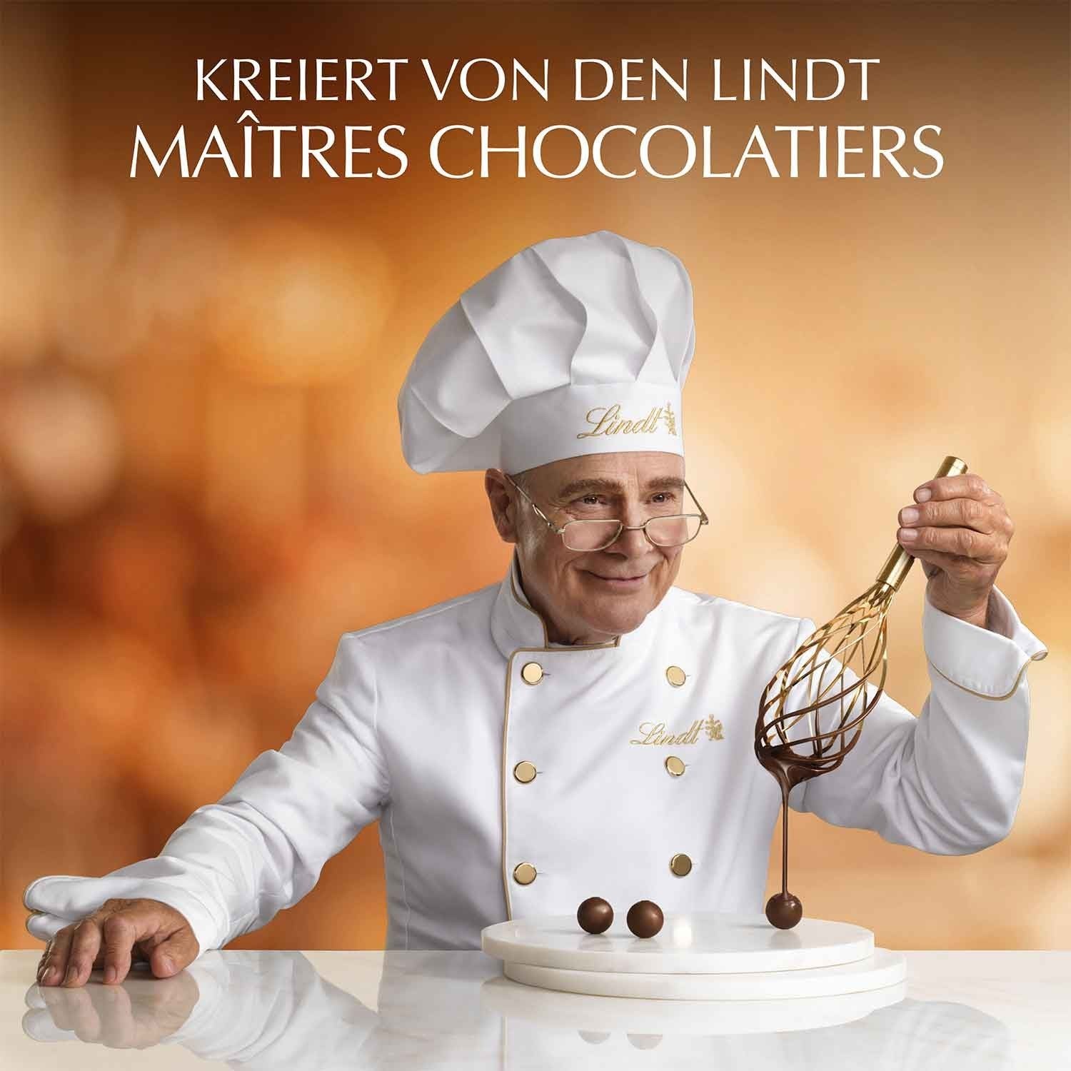Lindt Lindor Kugeln Matcha weiße Schokolade Gruener Tee, 137g