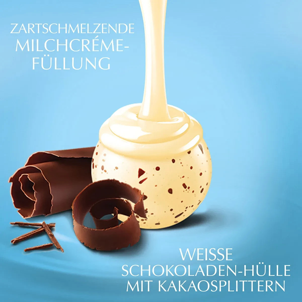 Lindt LINDOR Kugeln Stracciatella weisse Schokolade 1000 g