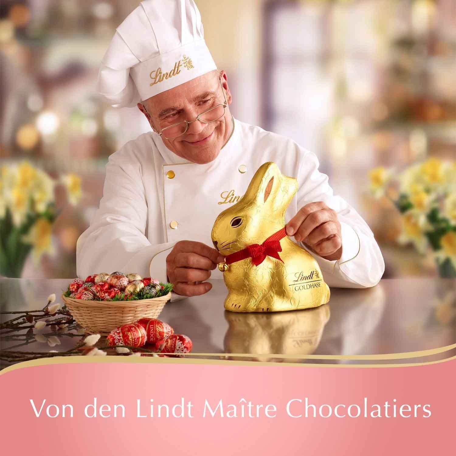 Lindt Eierlikör Eier Zartbitter Schokolade 6 Stück, 108g - Schokobote.de