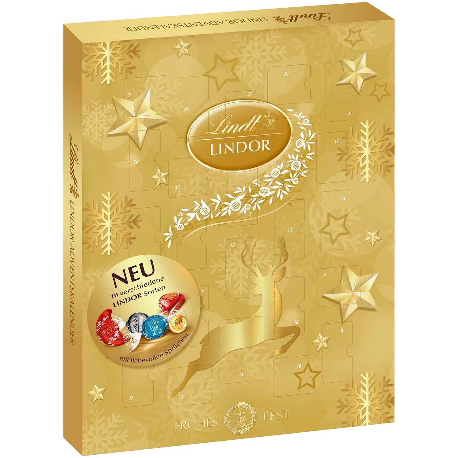 Lindt Lindor Adventskalender 290g