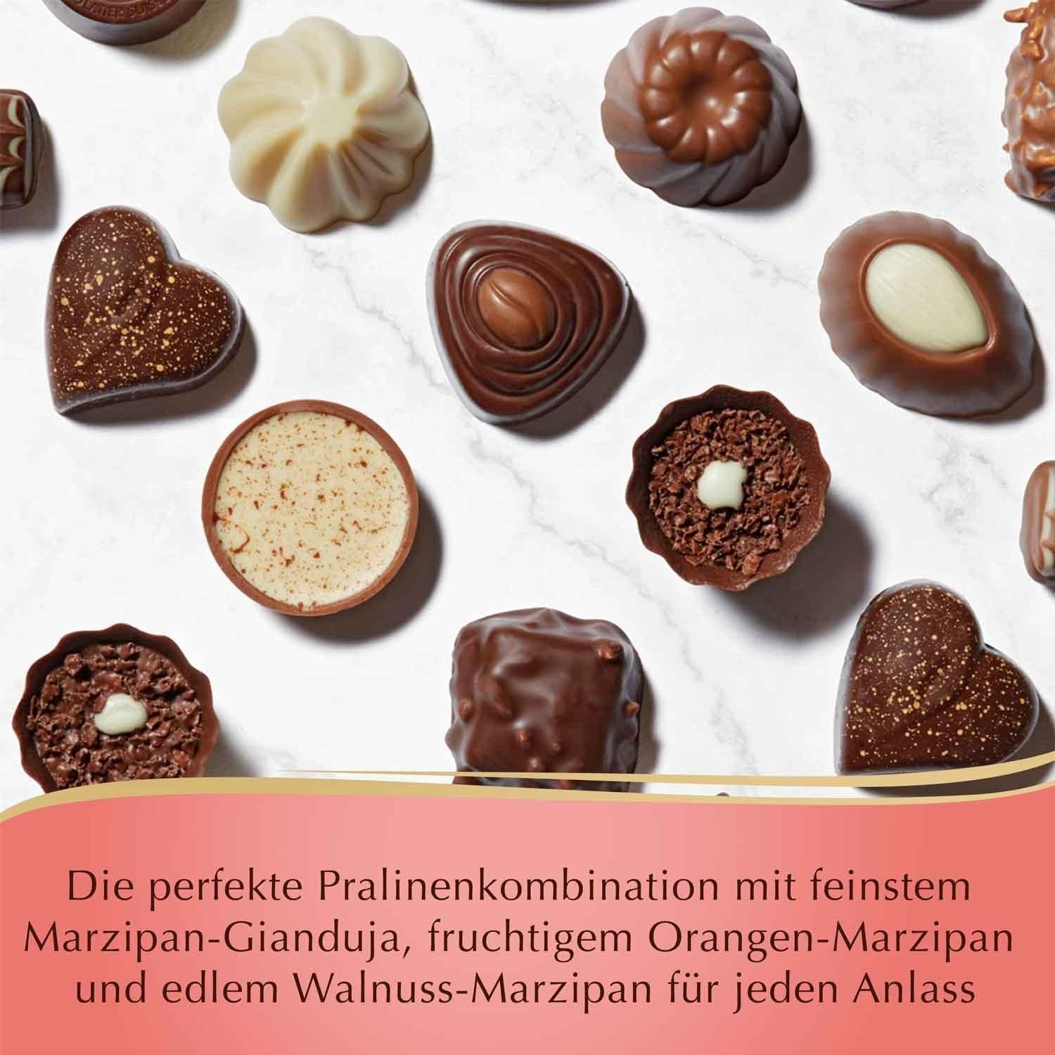 Lindt Pralinés Marzipan Pralinenmischung 125g Geschenkpackung - Schokobote.de