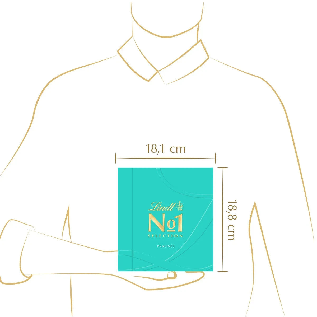 Lindt No1 Selection Pralinés, 185g