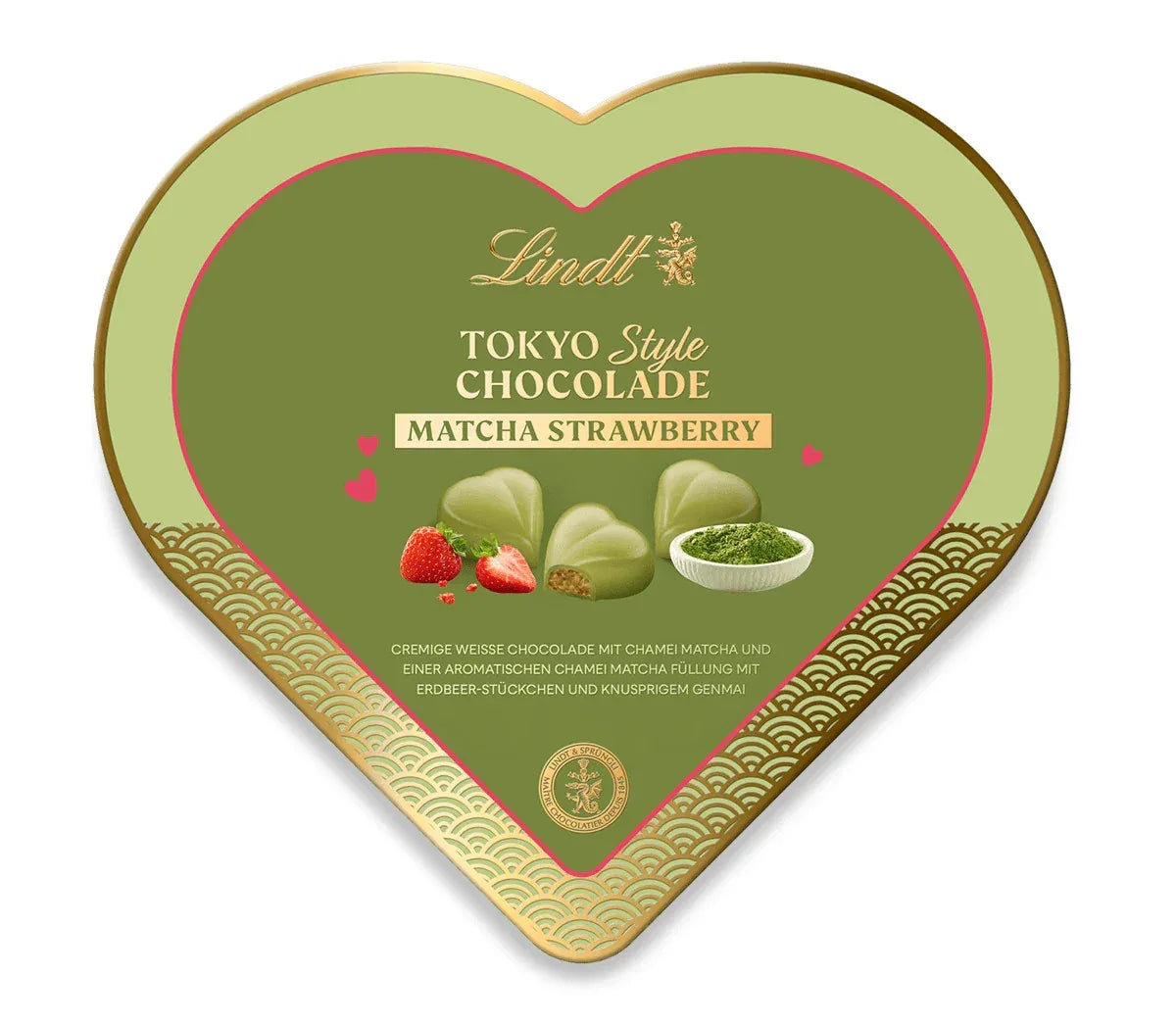 Lindt Tokyo Style Chocolade, Valentinstags-Herz, 98g - Schokobote.de