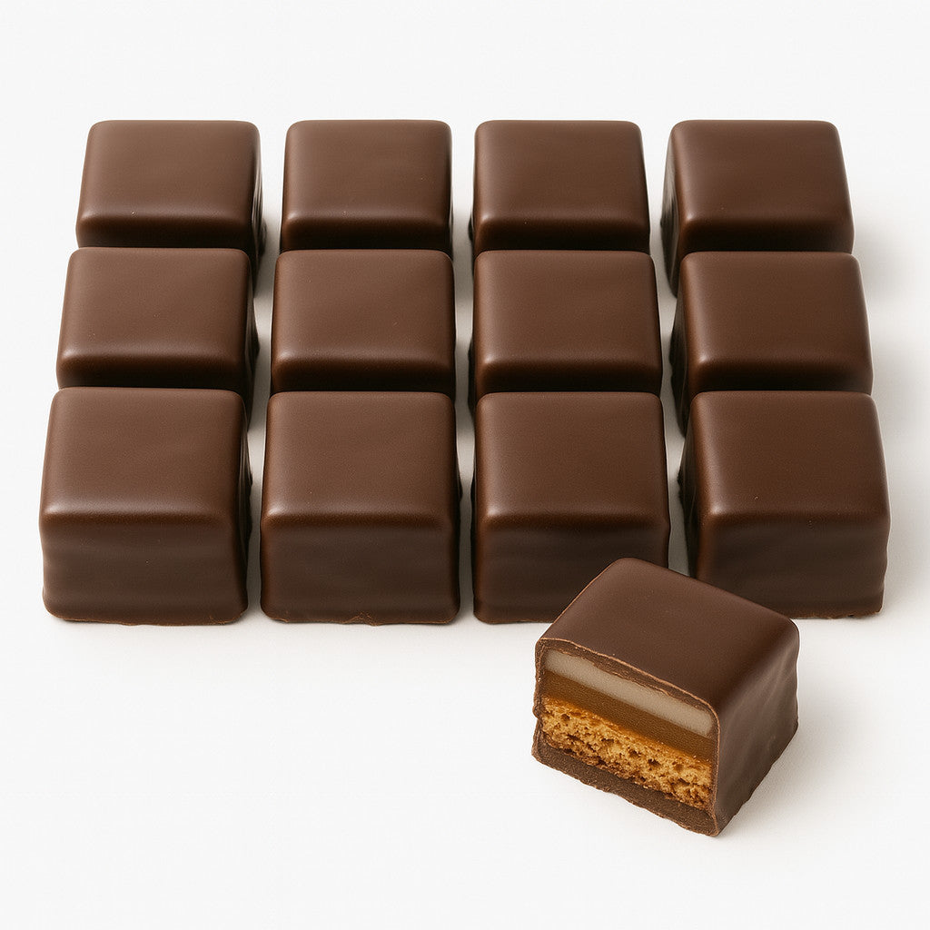 Lambertz Dominosteine Zartbitter 750g – Vegan | 2. Wahl | Saftig & Aromatisch