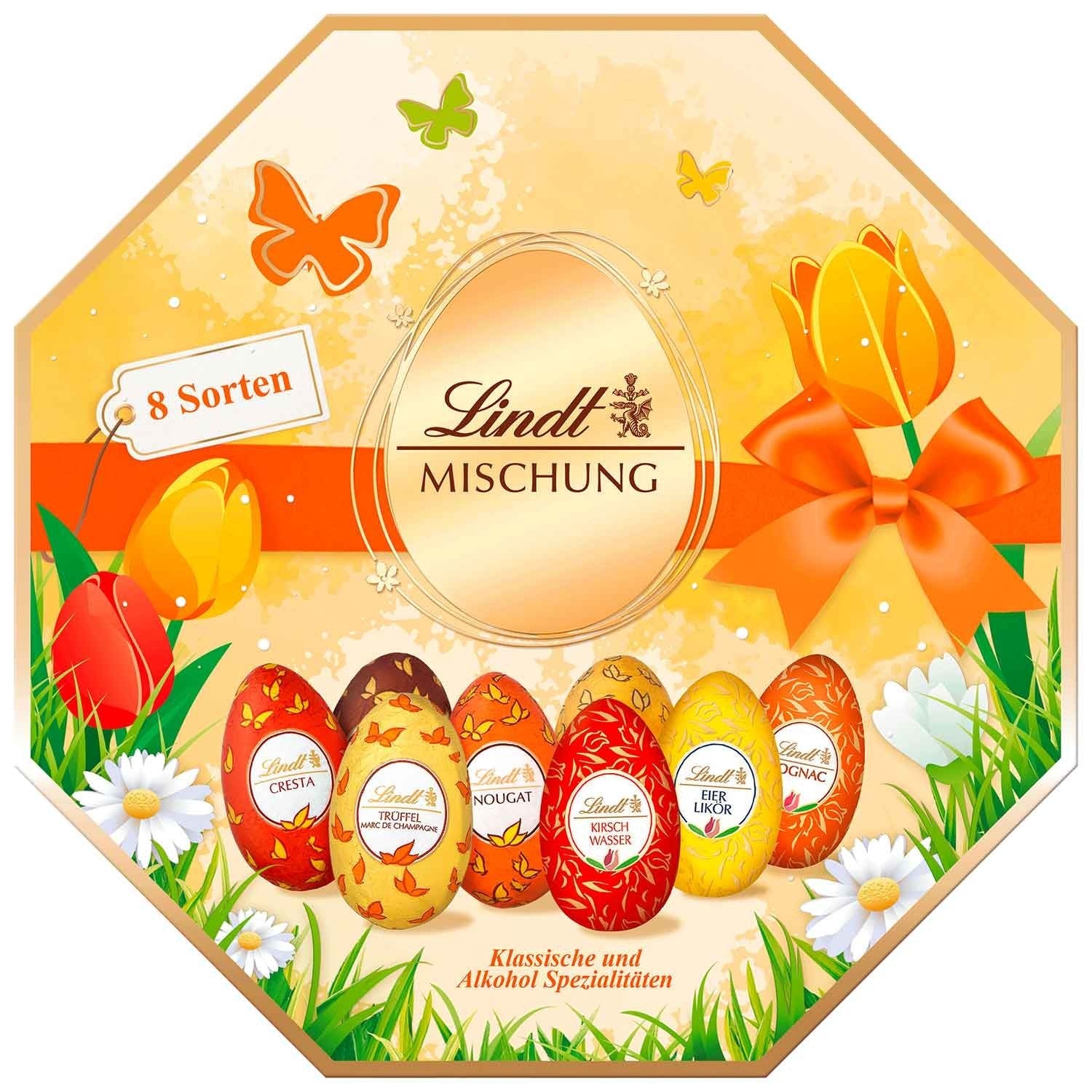 Lindt Klassische Spezialitäten-Eier Mischung Kassette 288g