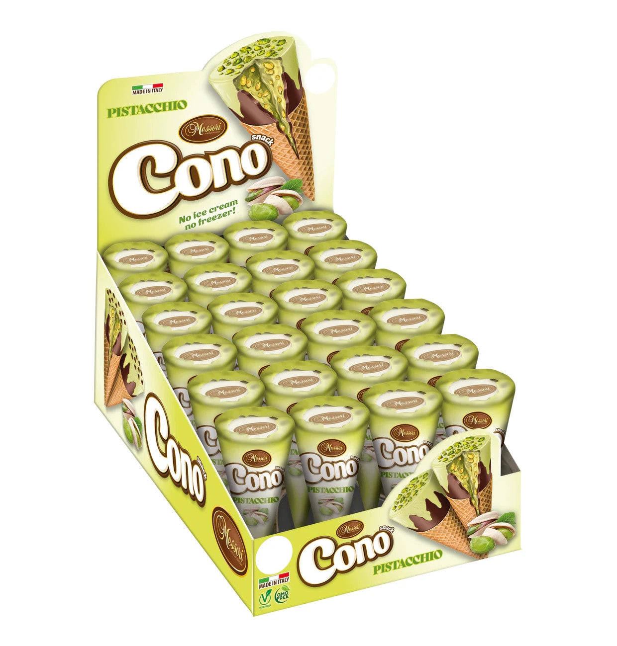 Cono Mini Waffelhörnchen Mix 24x25g Thekendisplay Cremefüllung