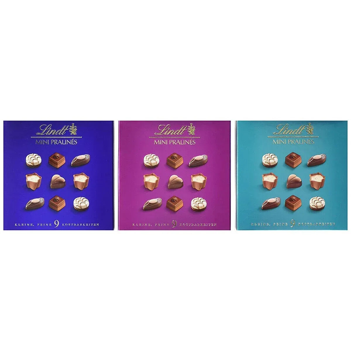 Lindt Mini Pralines emotionale Botschaften kleine Geschenkidee 44g - Schokobote.de