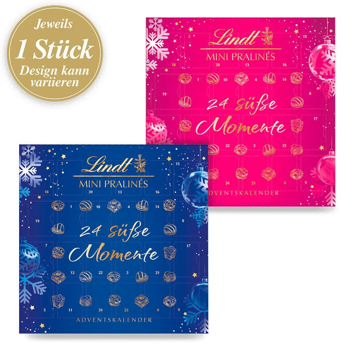 Lindt MINI PRALINÉS Adventskalender, 125g