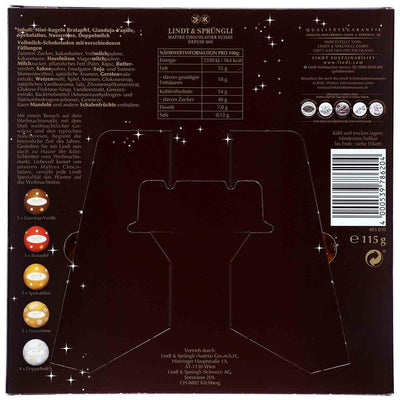 Lindt Weihnachtsmarkt Mini Tisch Adventskalender 115g