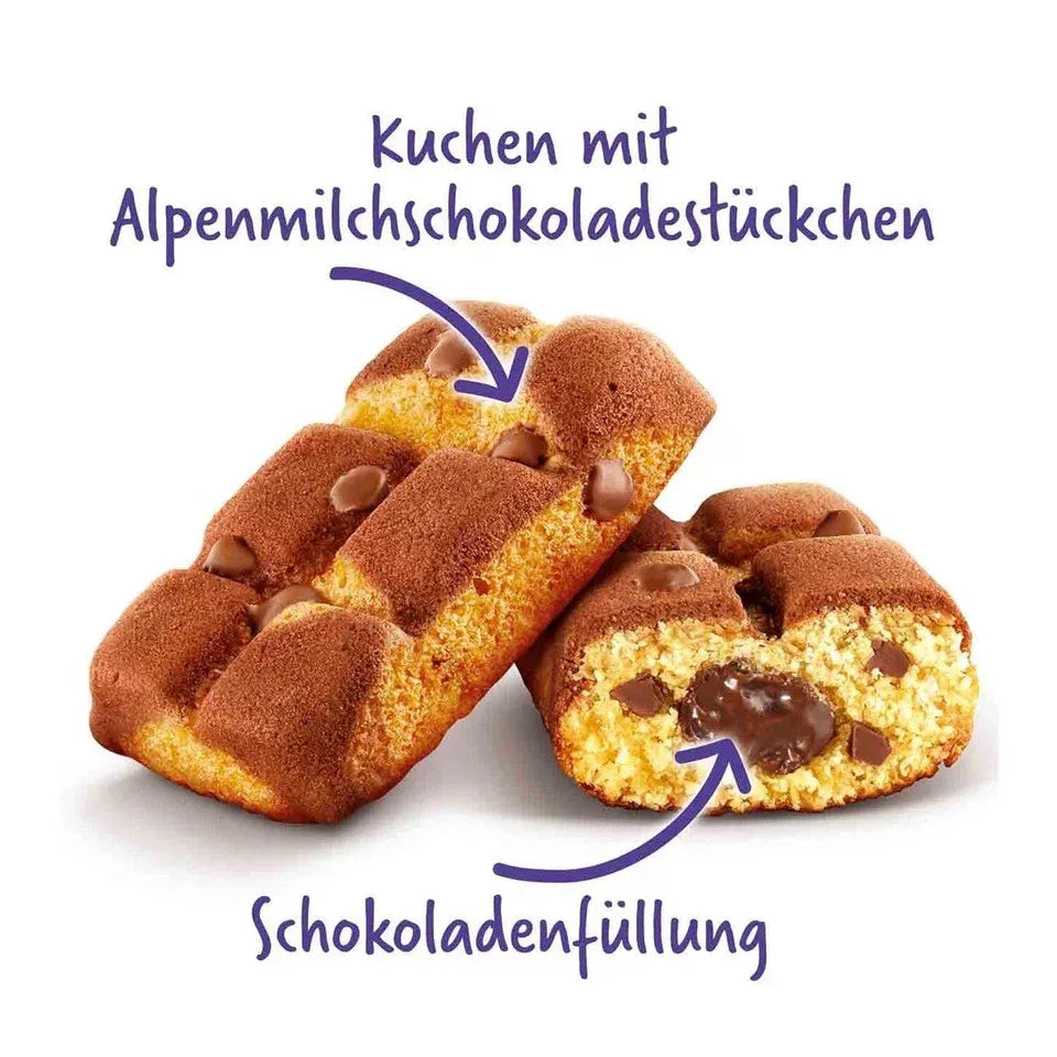 Milka Cake Choco Kuchen Alpenmilch 5x35g Schoko Füllung - Schokobote.de