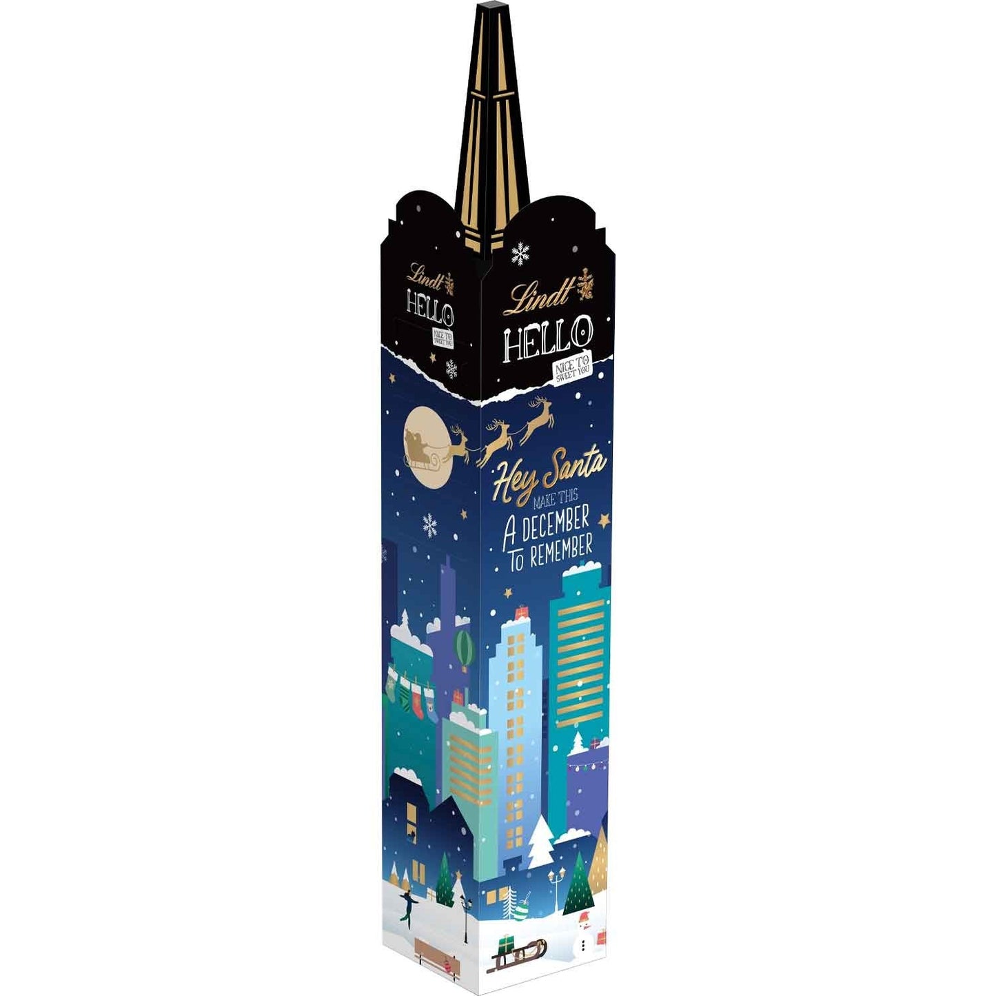Lindt Hello Adventskalender Tower 244g