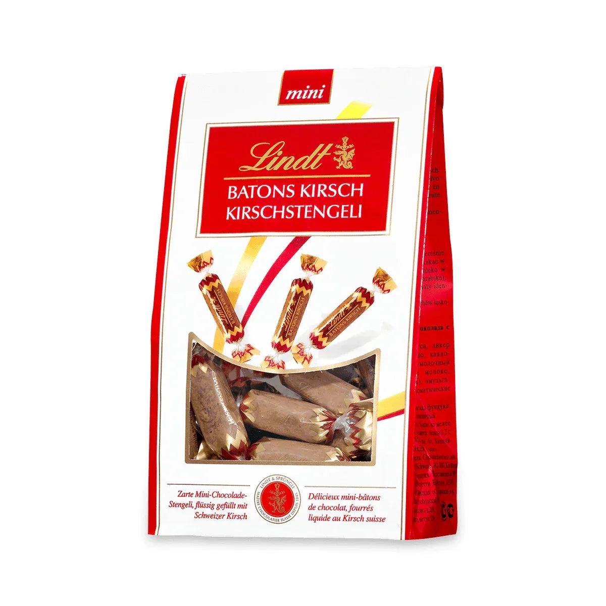 Lindt Baton Kirsch Minis Beutel, 120g - Schokobote.de