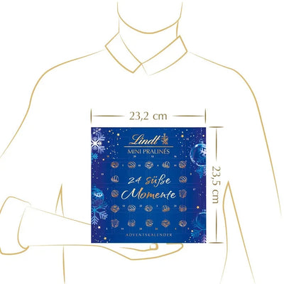 Lindt MINI PRALINÉS Adventskalender, 125g