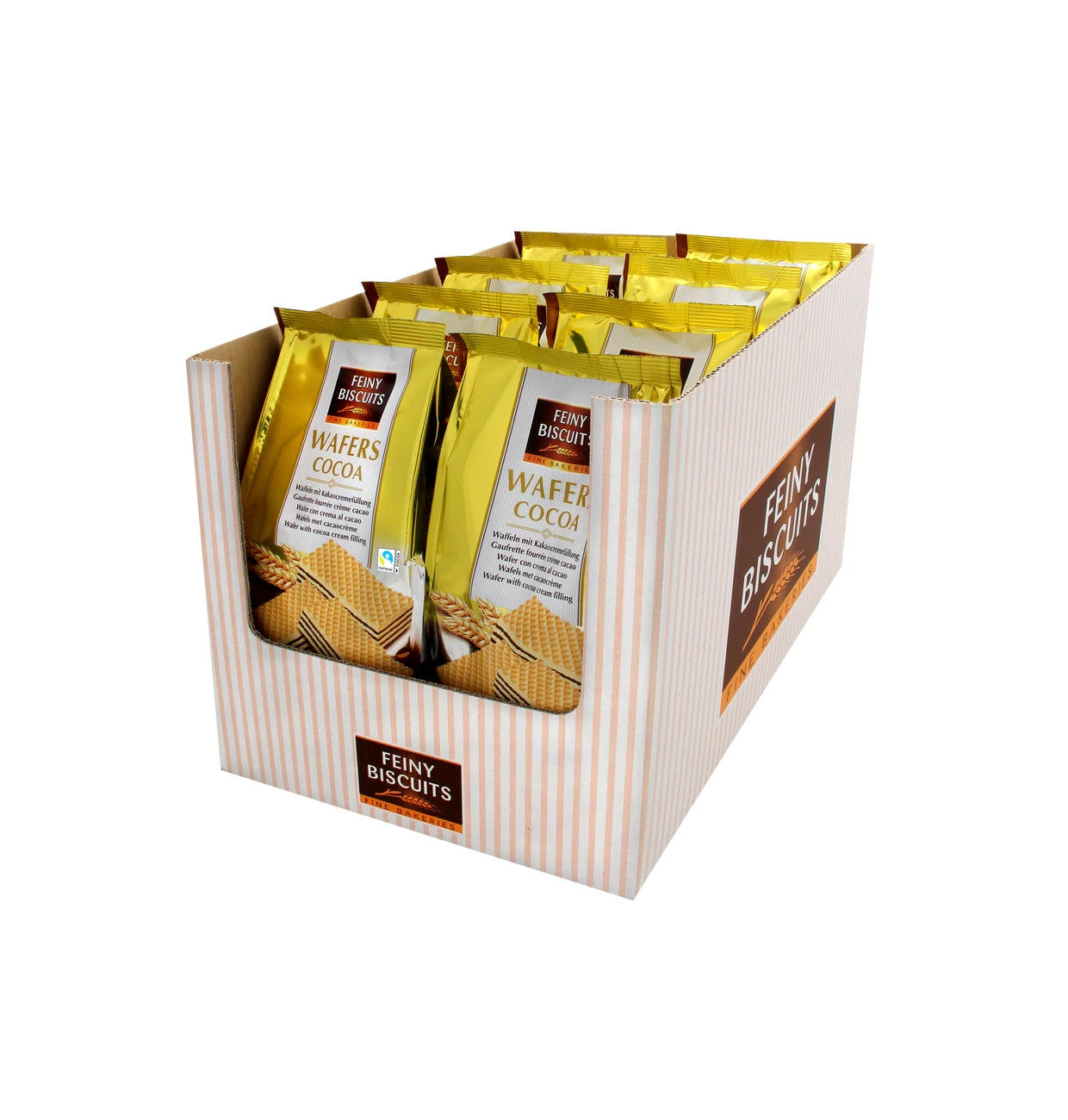 Feiny Biscuits Waffeln Kakaocremefüllung  Kakaowaffeln 450g
