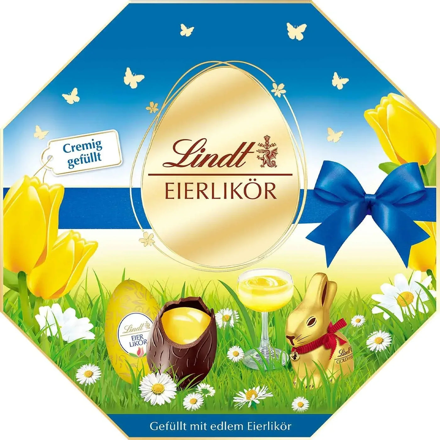 Lindt Eierlikör-Eier Kassette 144g - Schokobote.de