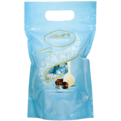 Lindt Lindor 1kg Kugeln 🌞 Sommer-Sorten | Cocos | Erdbeer | Stracciatella