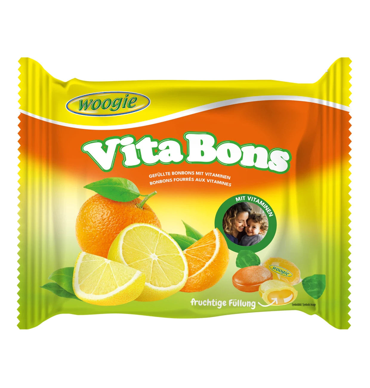 Woogie Multivitamin Bonbons Vita Bons Zitrone Orange 175g