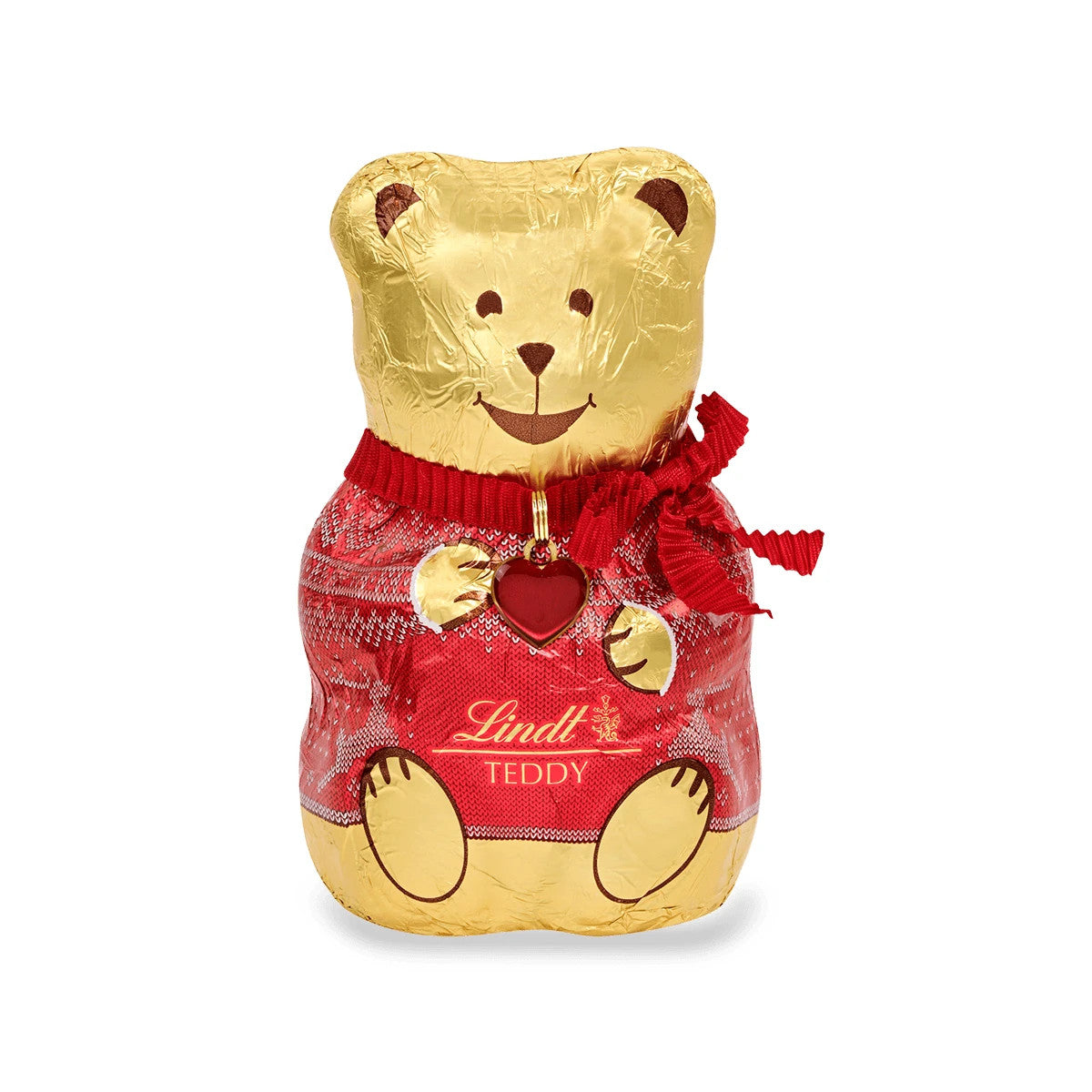 Lindt TEDDY Pullover, Rot oder Rosa, 100g