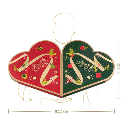 Lindt Pärchen-Adventskalender, 505g