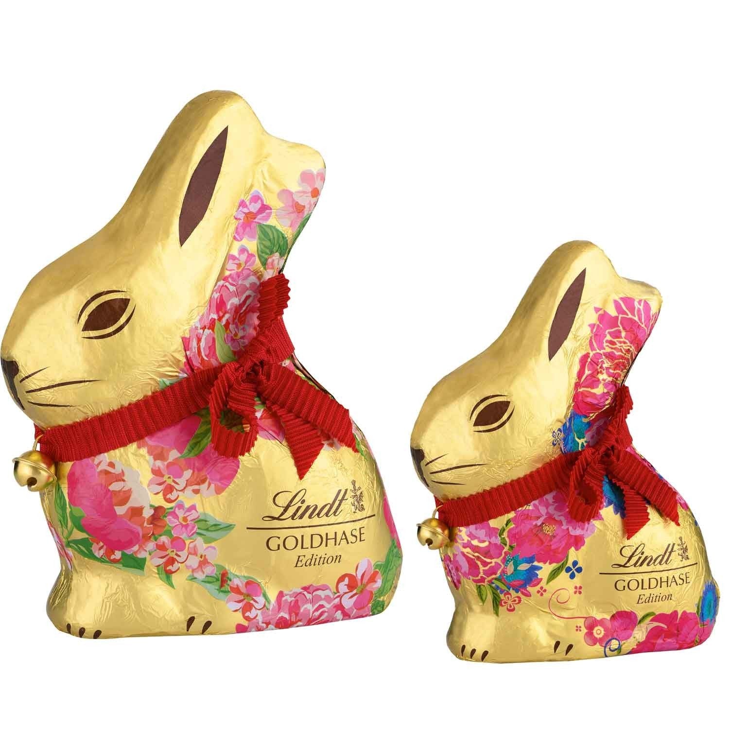 Lindt Goldhase Blumen Edition 200g