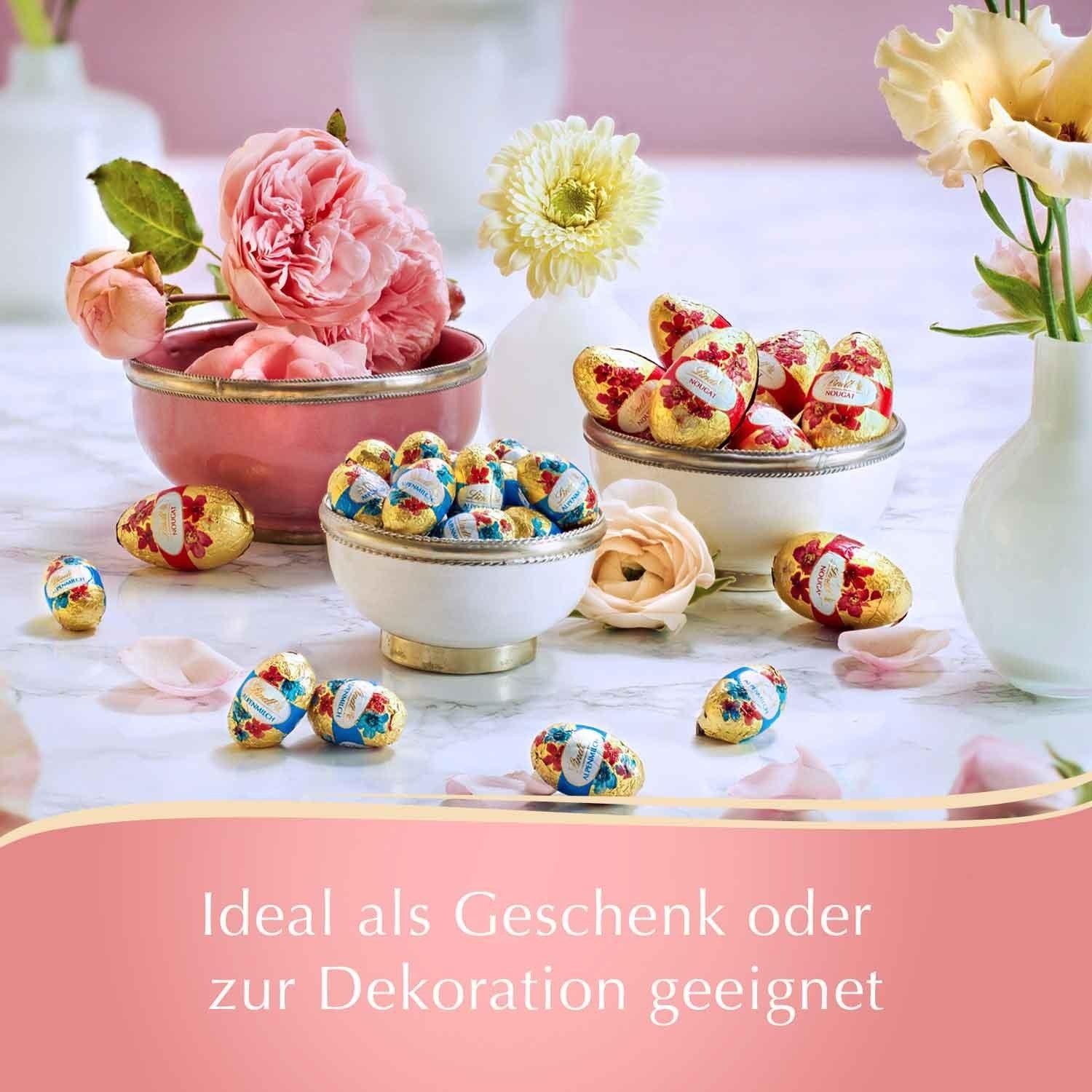 Lindt Blumen Edition Nougat-Eier 90g - Schokobote.de