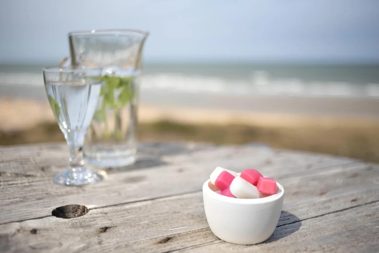 Lühders Pfefferminzbruch Pfefferminz rosa weiß 500 g