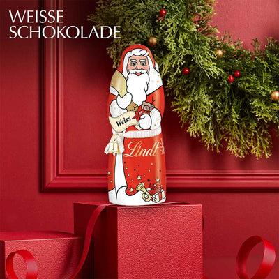 Lindt Weihnachtsmann Hohlfigur aus Vollmilchschokolade 70g - 125g