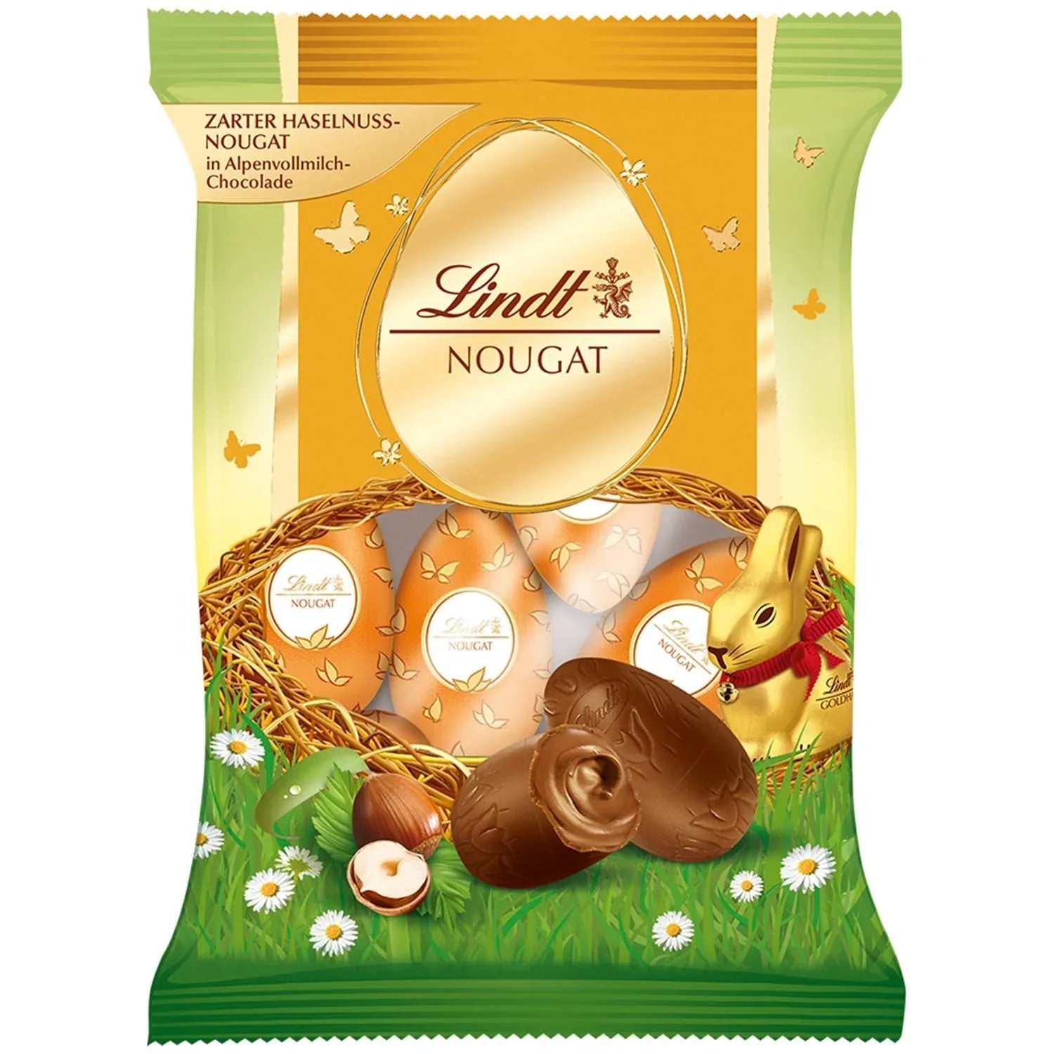 Lindt Nougat-Eier 90g - Schokobote.de