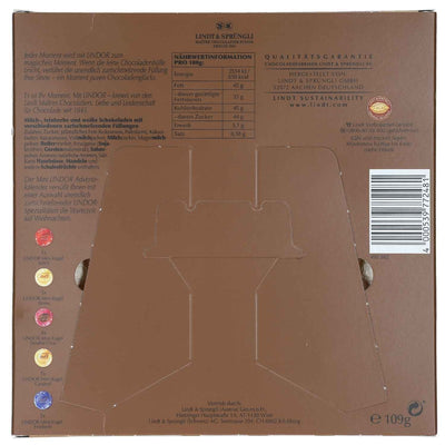 Lindt Lindor Mini Adventskalender 109g