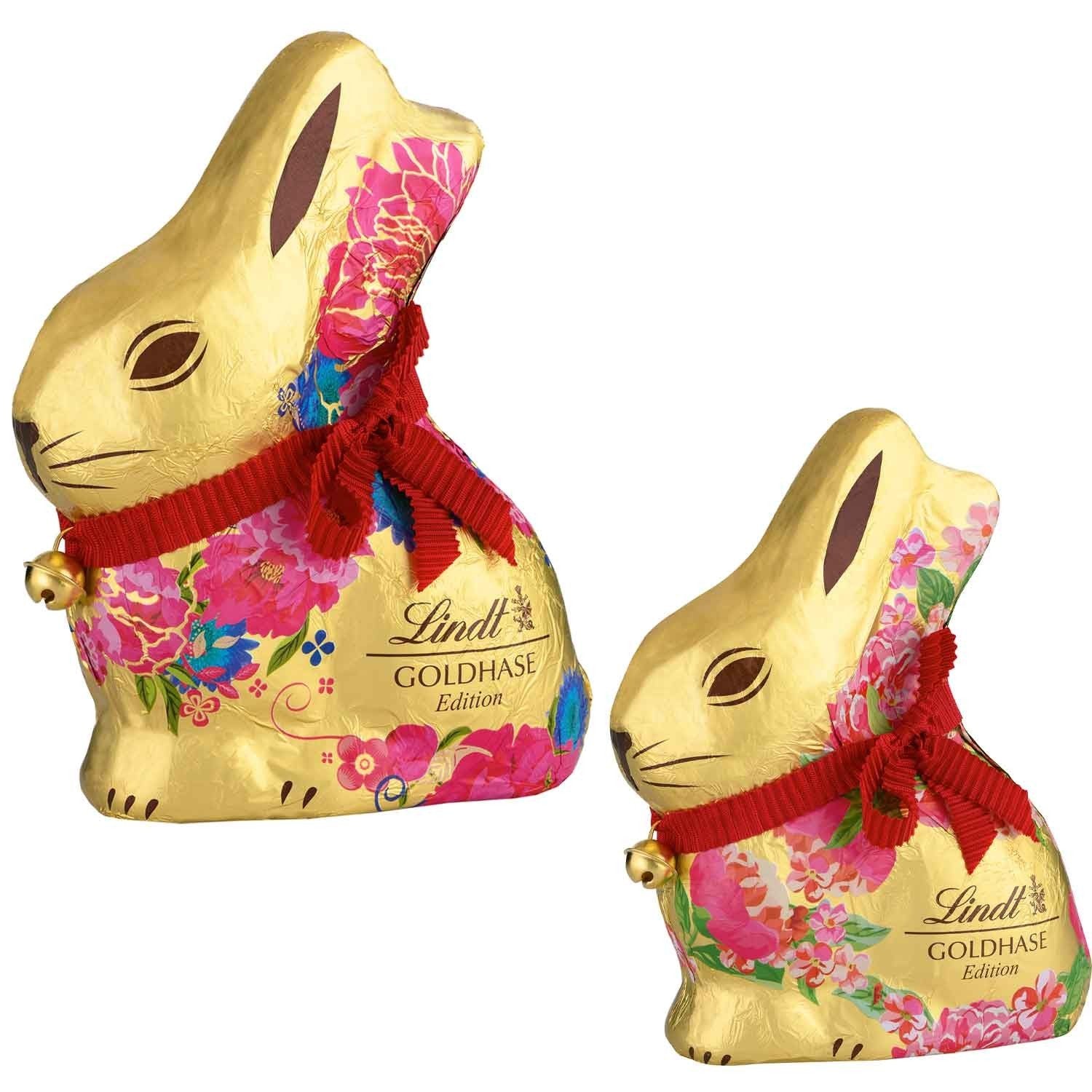 Lindt Goldhase Blumen Edition 100g