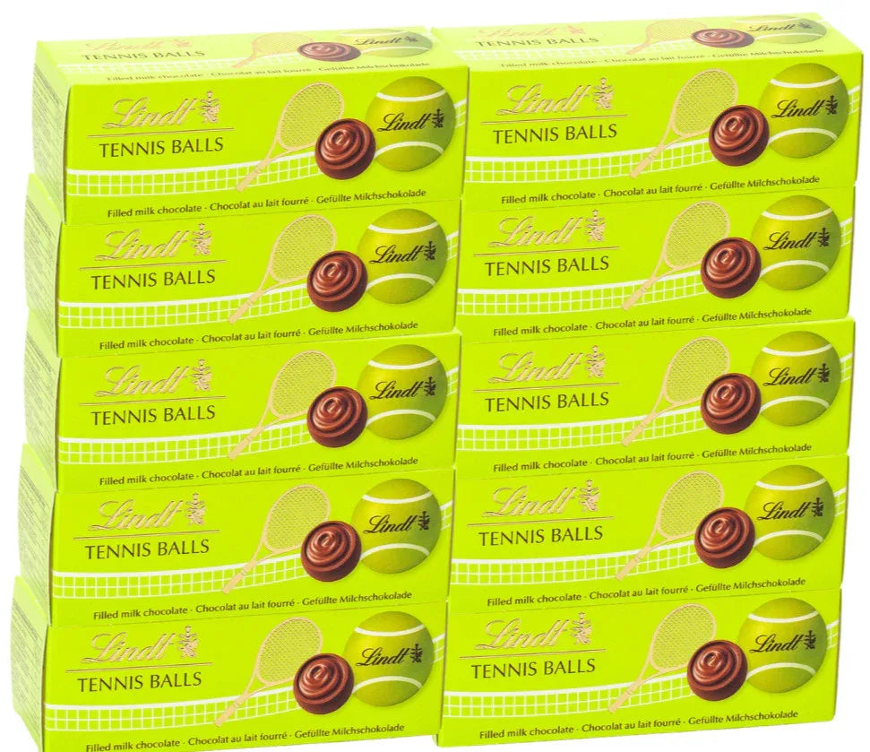 Lindt Tennisbälle 10x 110g - Schokobote.de
