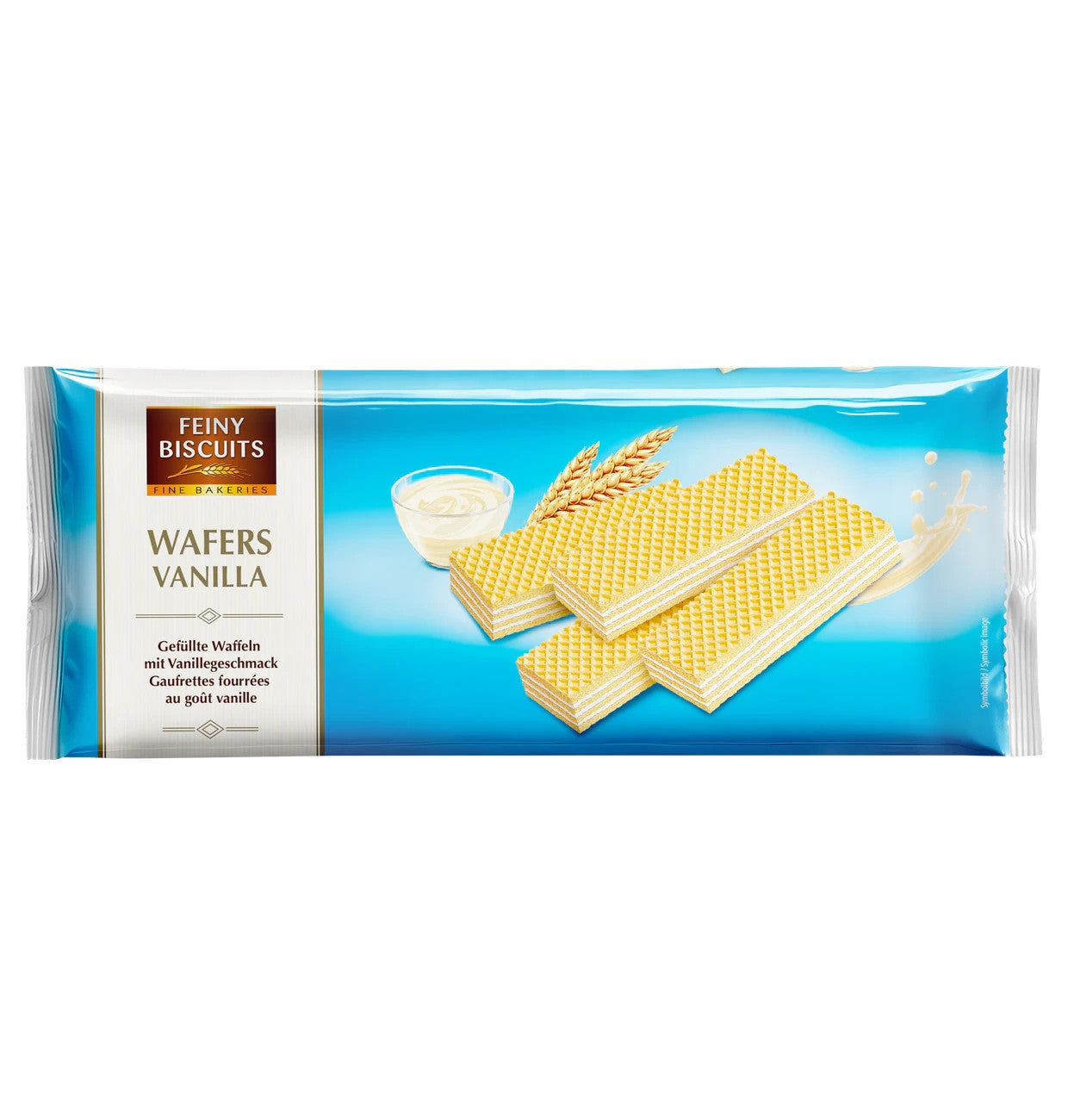 Feiny Biscuits Waffeln Vanillecremefüllung  Vanillewaffeln 250g
