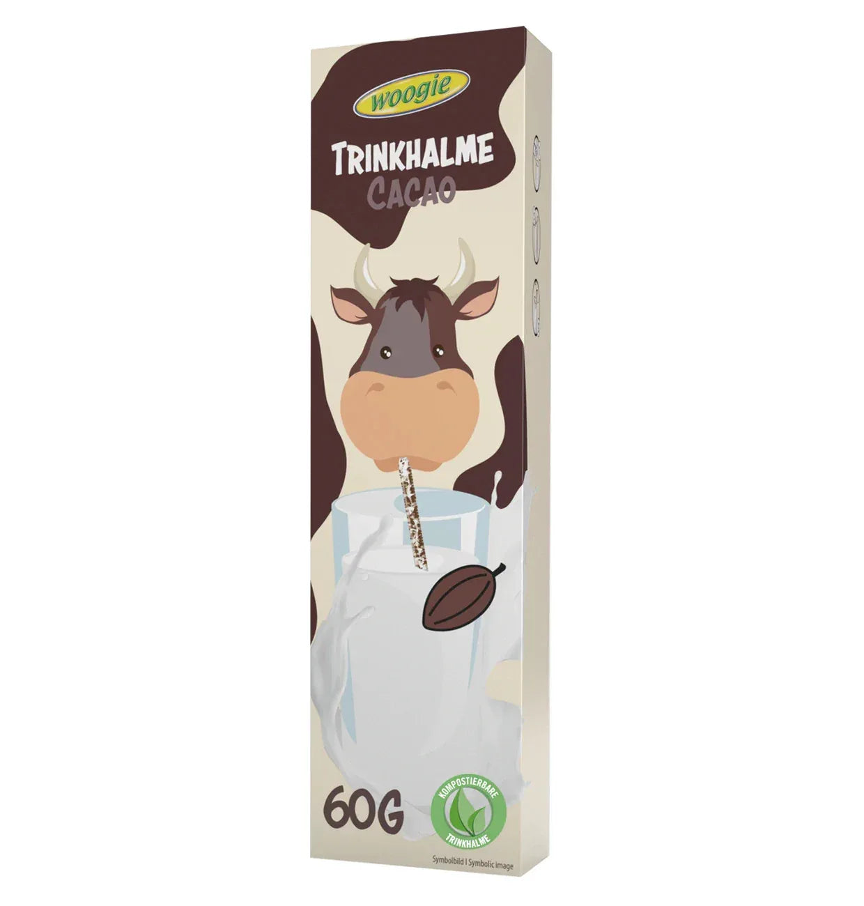 Trinkhalme Zuckerperlen 10x6g 60g Erdbeere Kakao Vanille, Auswählbar - Schokobote.de