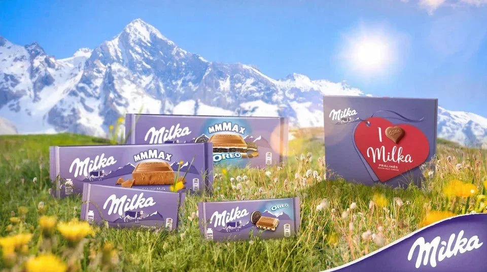 Milka Choco Moo Kekse Alpenmilch Schokolade 120g Kuhform - Schokobote.de
