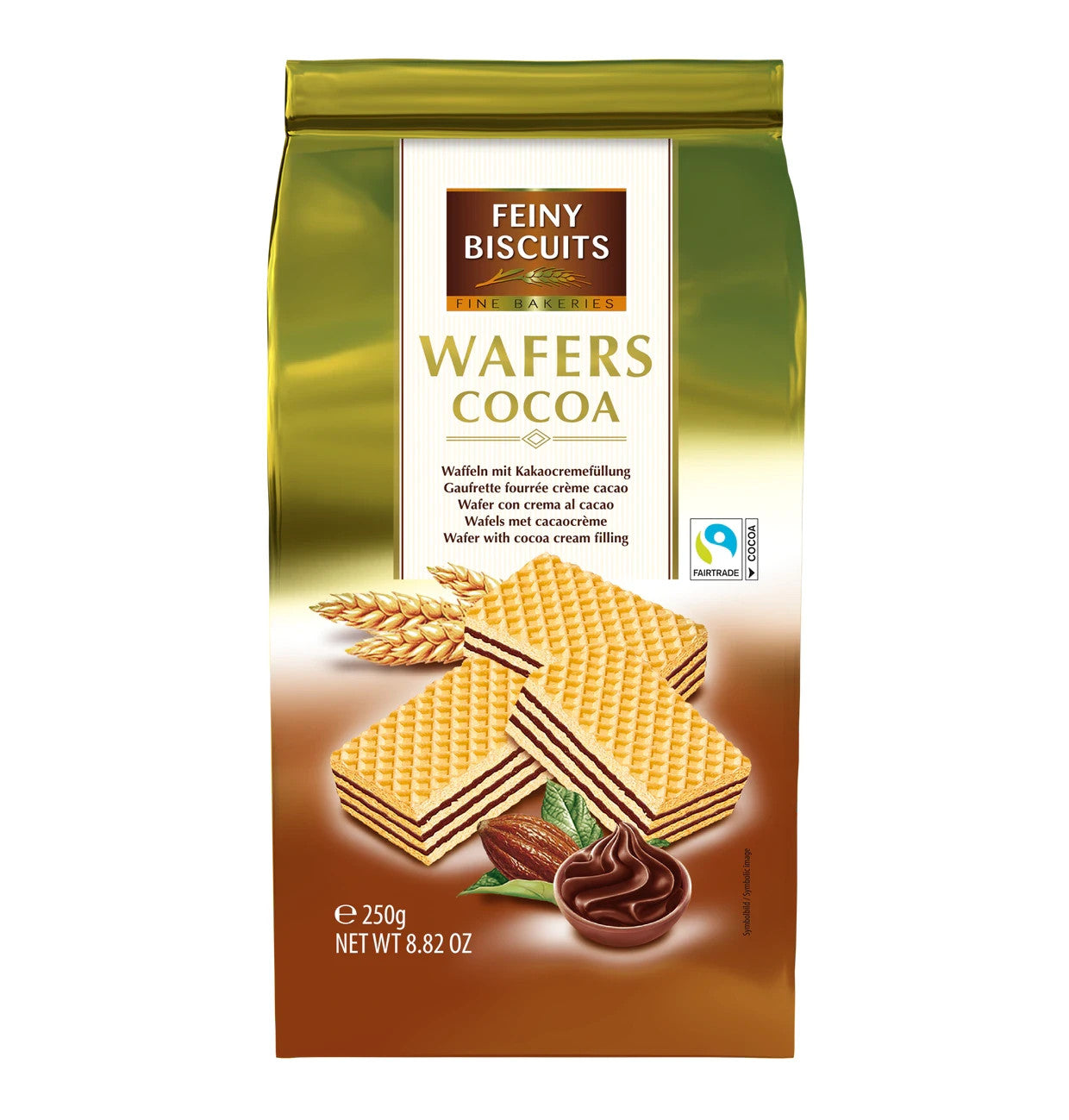 Feiny Biscuits Waffeln Kakaocremefüllung Kakaowaffeln 250g