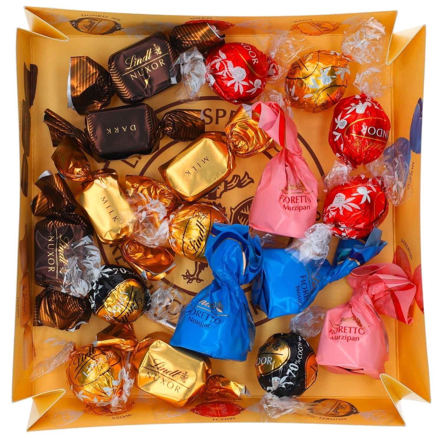 Lindt Pralinenmischung Moments Inhalt: 18 Stück, 223g - Schokobote.de
