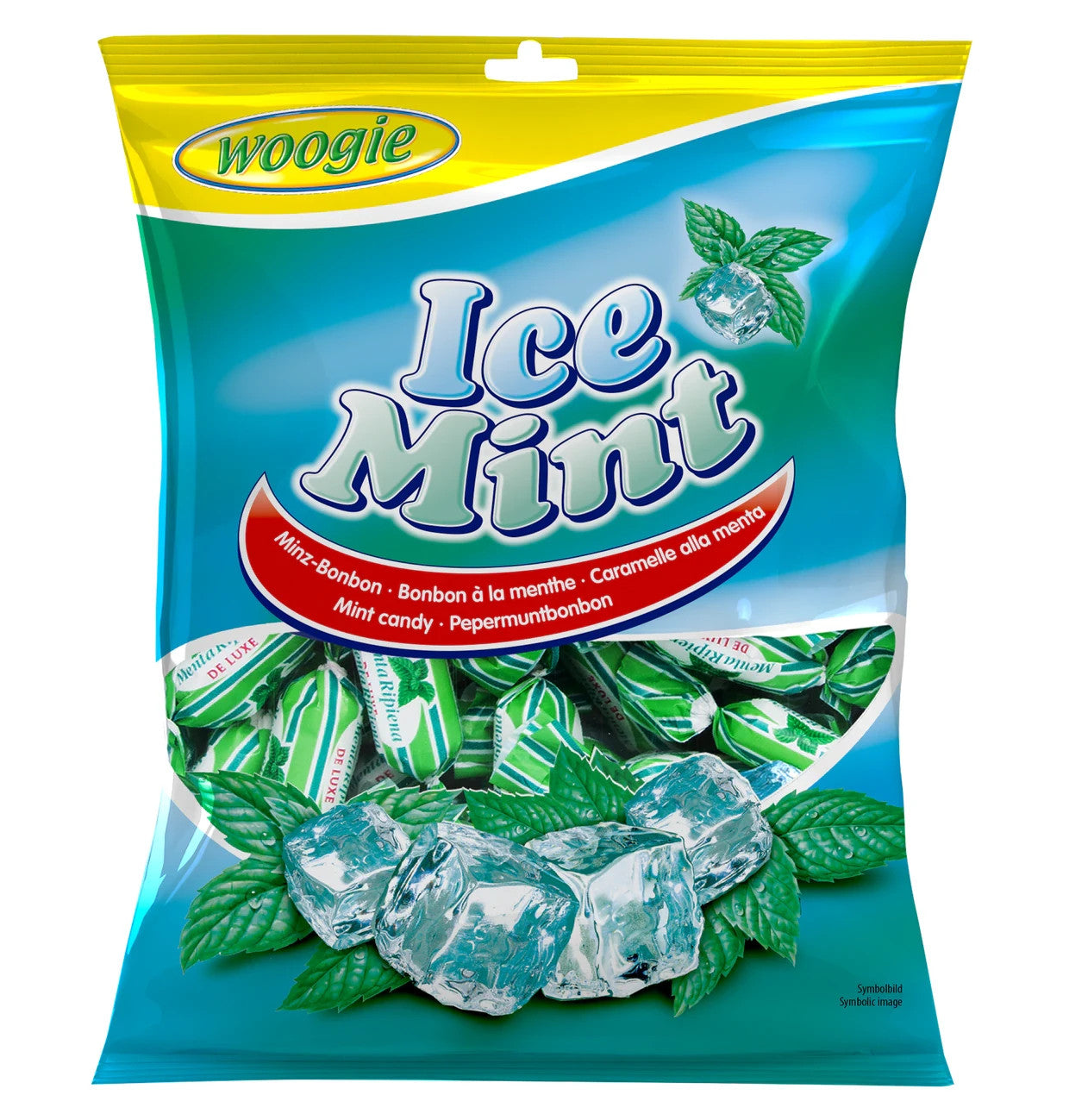 Woogie Bonbons Ice Mints Minzbonbons gefüllt 170g