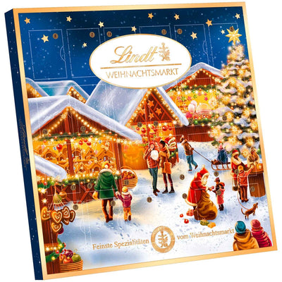 Lindt Weihnachtsmarkt Mini Tisch Adventskalender 115g