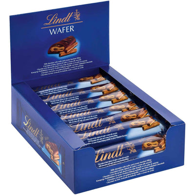 Lindt 18x 35g Wafer Milchschokolade Waffel RIEGEL 630g