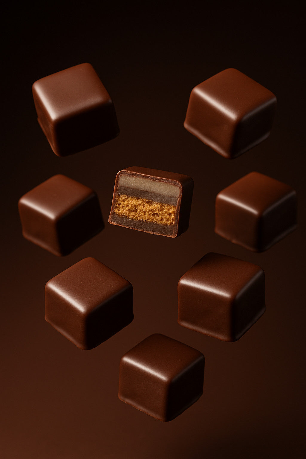 Lambertz Dominosteine Zartbitter 750g – Vegan | 2. Wahl | Saftig & Aromatisch