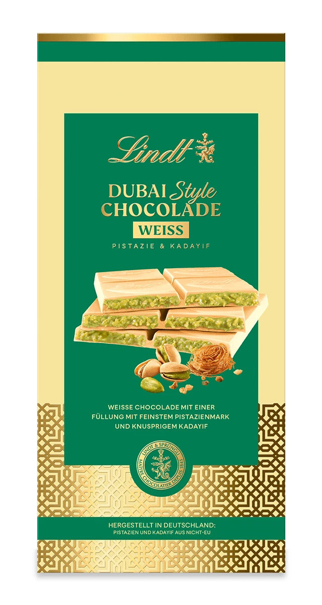 Lindt Dubai Style Chocolade Weiß, 150g