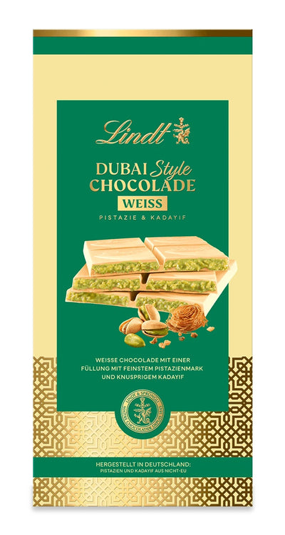 Lindt Dubai Style Chocolade Weiß, 150g