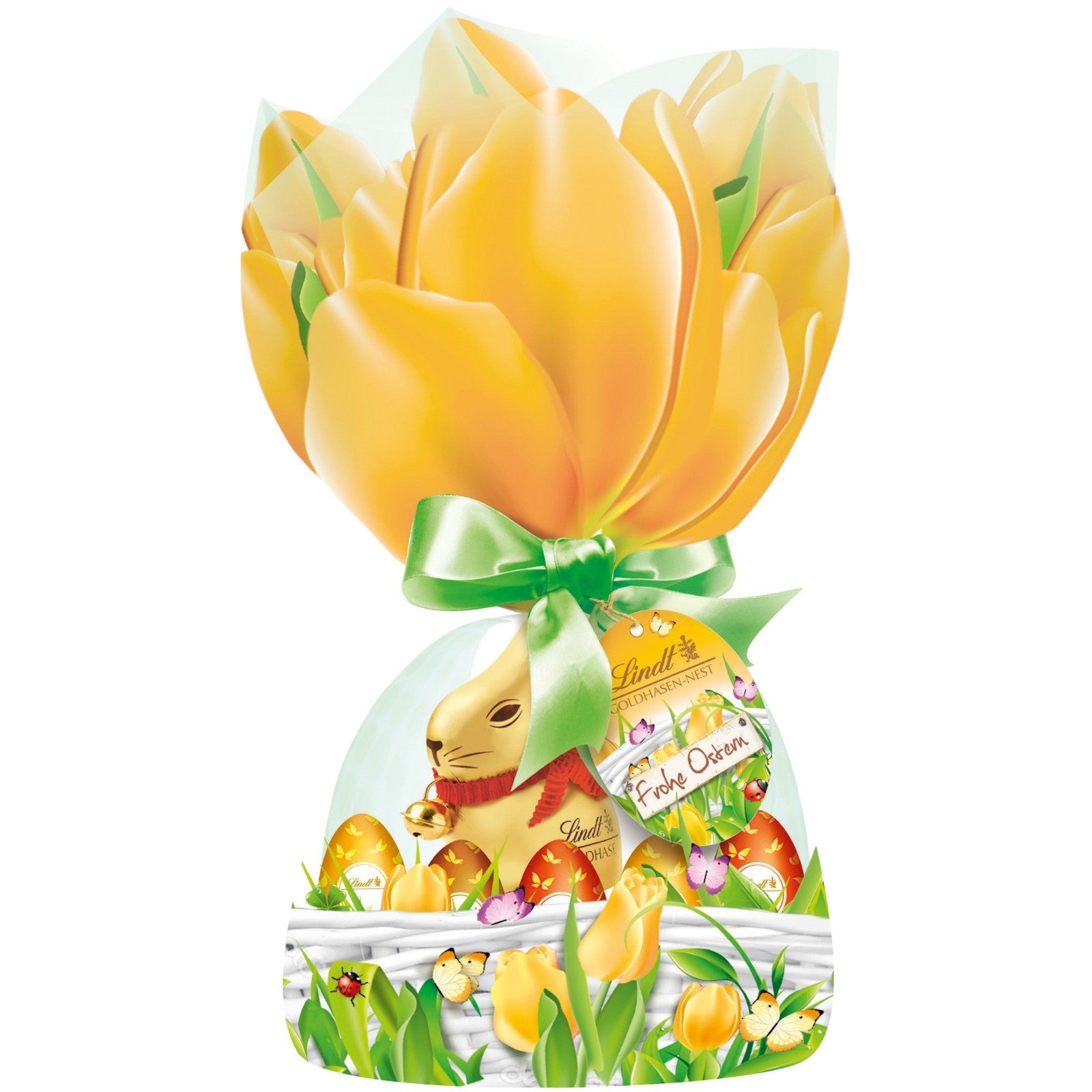 Lindt Hasen-Nest mit Spezialitäten-Eiern 280g